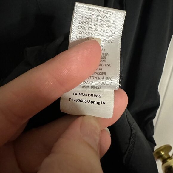 Toad&Co Gemma Dress Sleeveless Henley Women's Size XS Dark Gray - Picture 7 of 7